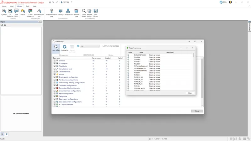 3DEXPERIENCE 库中的加载和重新加载功能