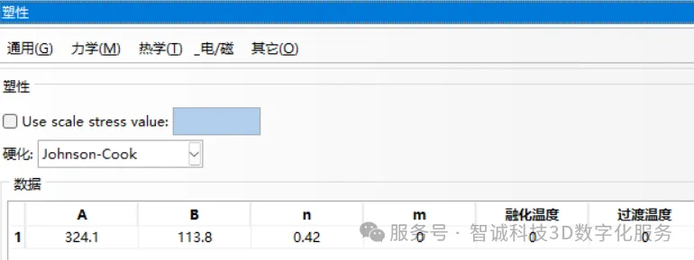 工件材质铝合金