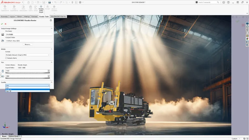 SOLIDWORKS Visualize 2026的新动态
