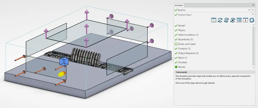 流动场景创建。 流动场景创建。
