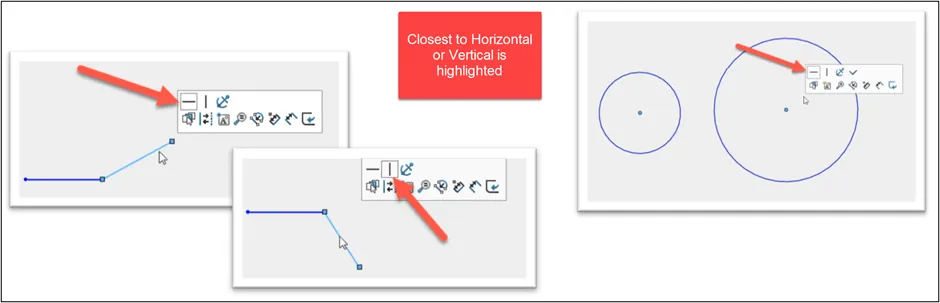 确定你的线是水平还是垂直