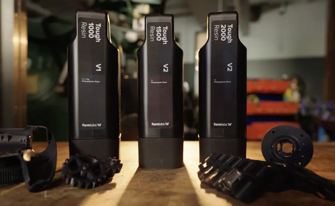 从原型到功能件：新一代3D打印 Tough树脂的性能全面跃升