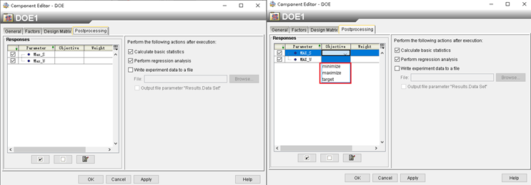 图11 DOE模块设置