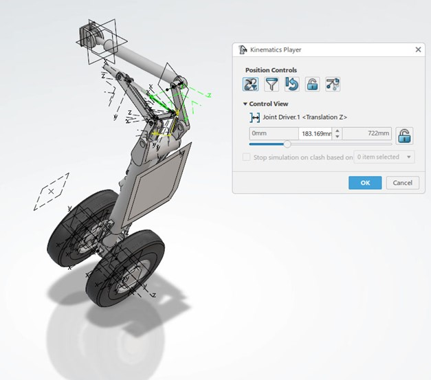 在线运动学播放器便于简单的机制验证。