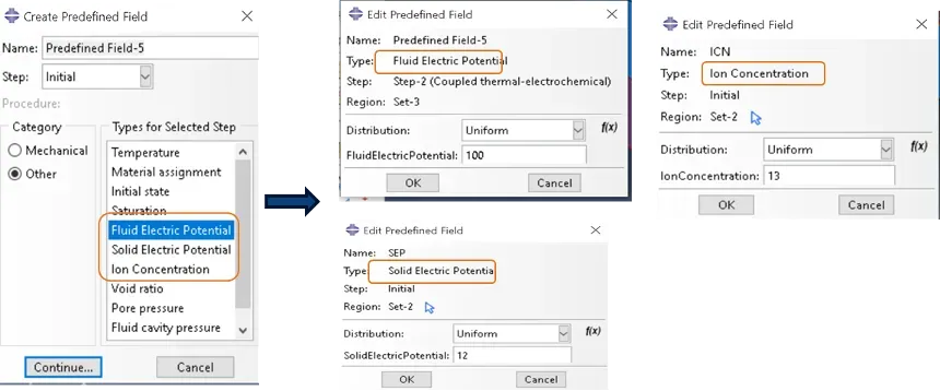 Abaqus/CAE 2026 支持热-电化学耦合分析步初始条件创建