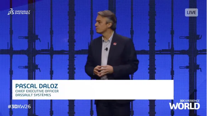 达索系统首席执行官Pascal Daloz