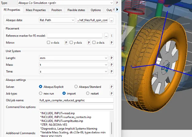 与Abaqus联合仿真功能增强
