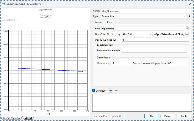 新的OpenDrive汽车线路类型