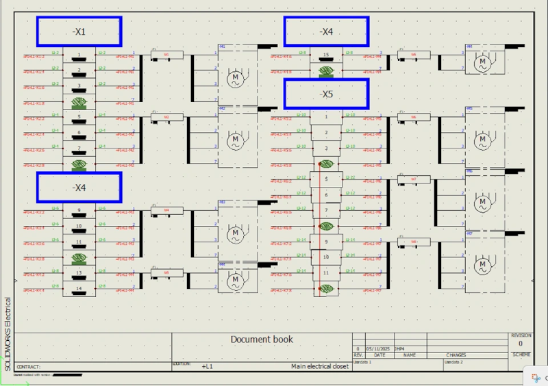 能够将多个端子条并排放置在同一页上 能够将多个端子条并排放置在同一页上