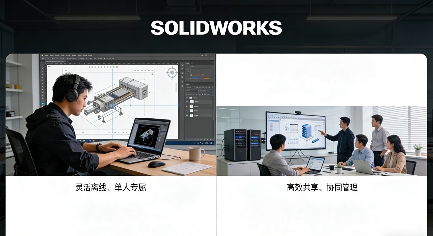 SOLIDWORKS网络许可与单机许可证对比及选型建议