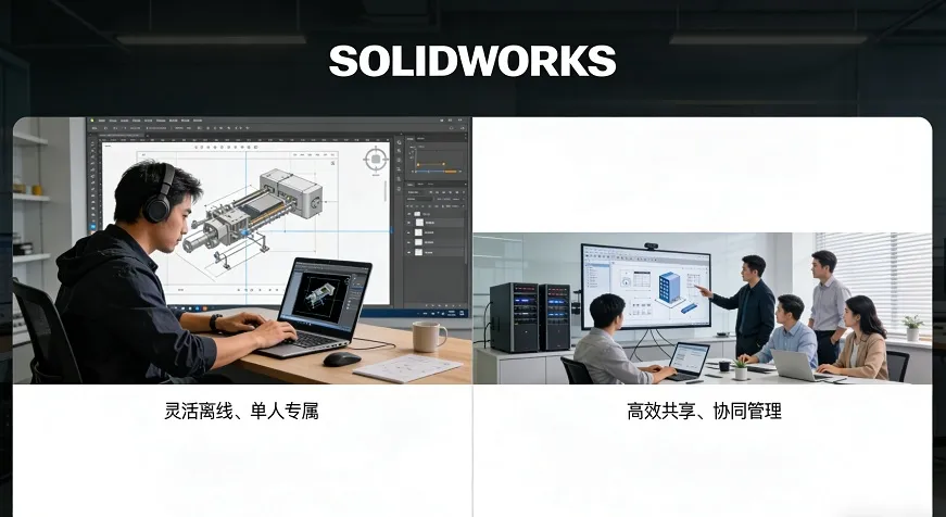 SOLIDWORKS网络许可与单机许可证对比及选型建议