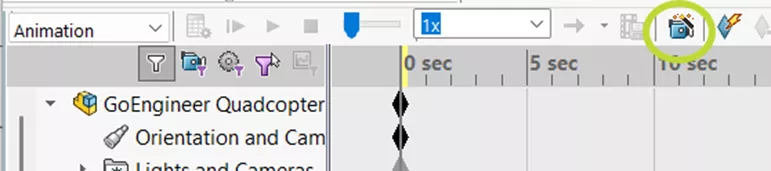 图1：动画向导按钮