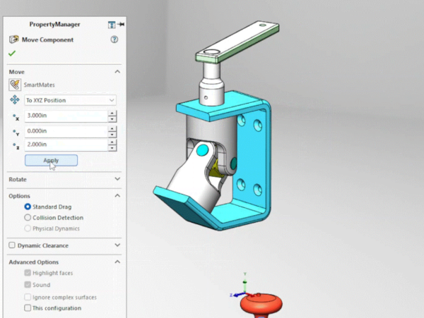 将零件定位到特定坐标位置 将零件定位到特定坐标位置