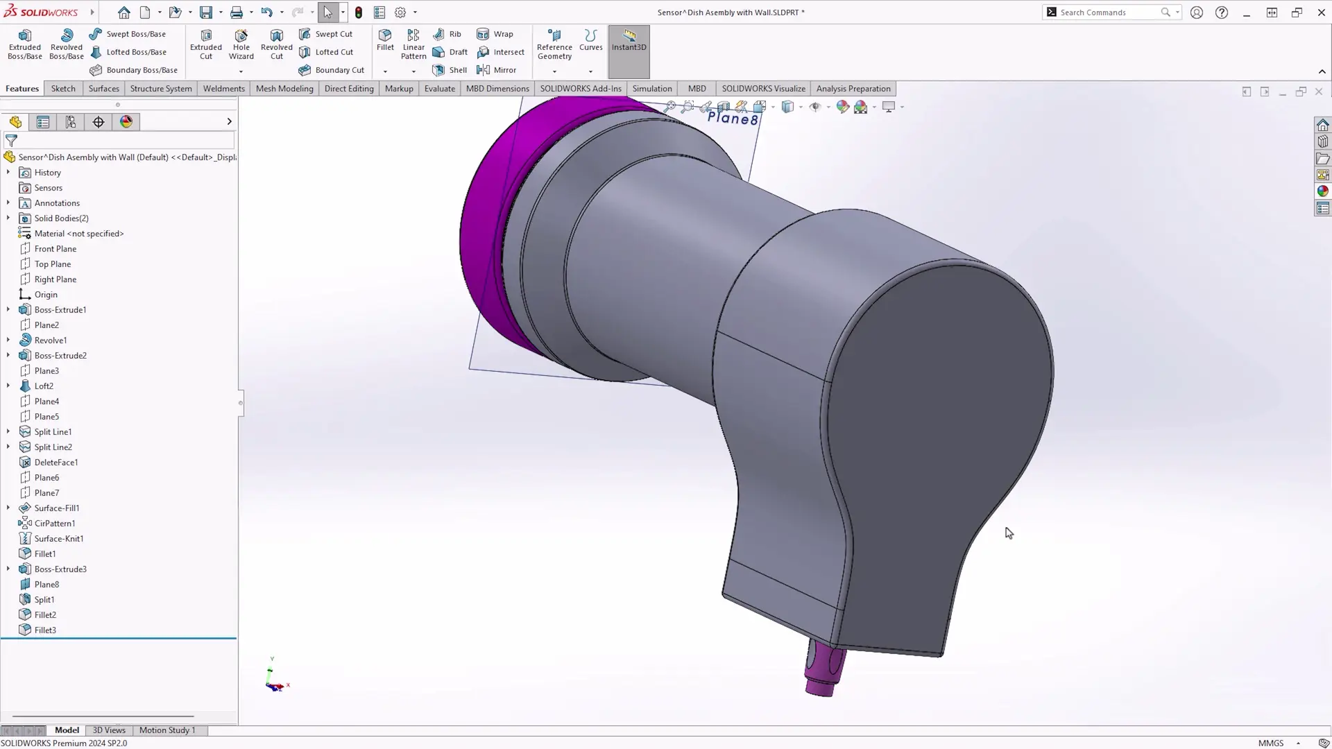 SOLIDWORKS 模型 SOLIDWORKS 模型