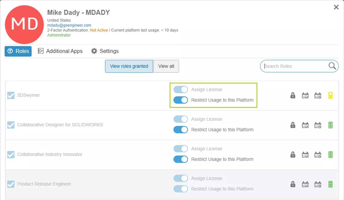 本平台使用权限开关 本平台使用权限开关