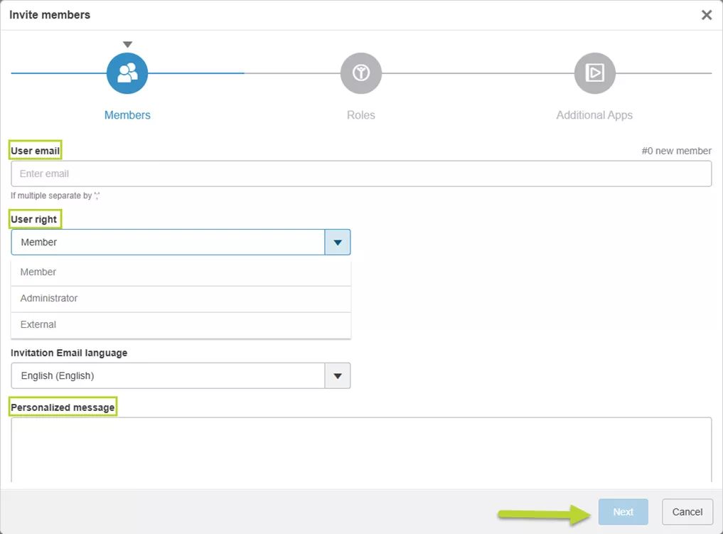 3DEXPERIENCE角色选择界面 3DEXPERIENCE角色选择界面