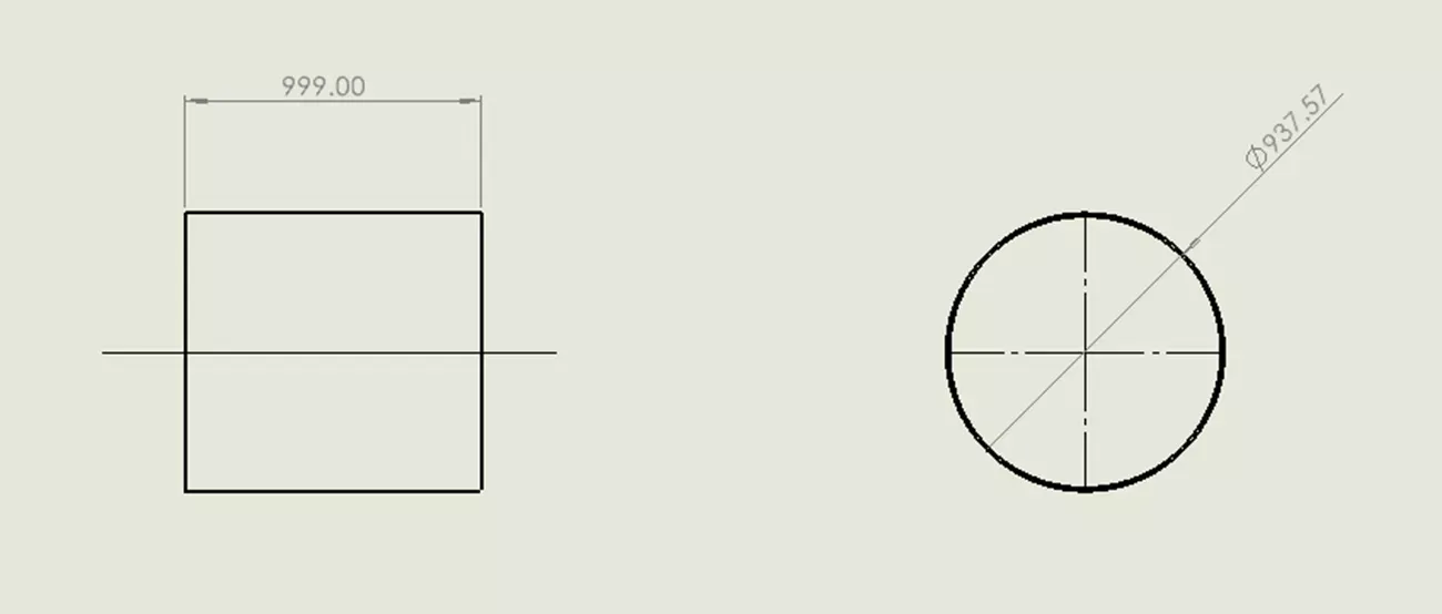 为什么我的中心线在SOLIDWORKS中是实心的？