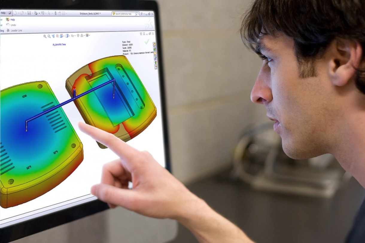 查看 SOLIDWORKS Plastics 仿真结果 查看 SOLIDWORKS Plastics 仿真结果