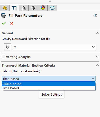 填充 - 保压参数设置界面 填充 - 保压参数设置界面