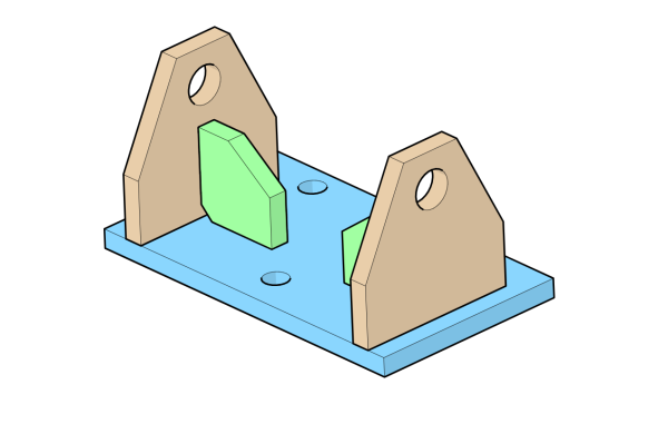 启用脊线样式的模型视图
