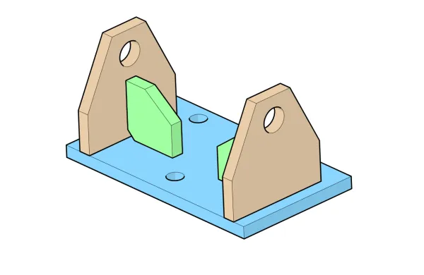 启用脊线样式的模型视图