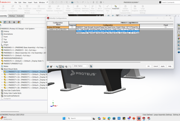 使用设计表管理 SOLIDWORKS 配置 使用设计表管理 SOLIDWORKS 配置