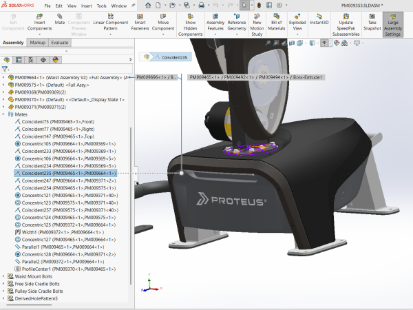 SOLIDWORKS 中用于父子关系的高效配合 SOLIDWORKS 中用于父子关系的高效配合
