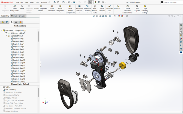 SOLIDWORKS 爆炸视图示例 SOLIDWORKS 爆炸视图示例