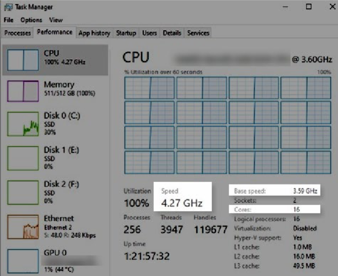 处理器基础速度与核心