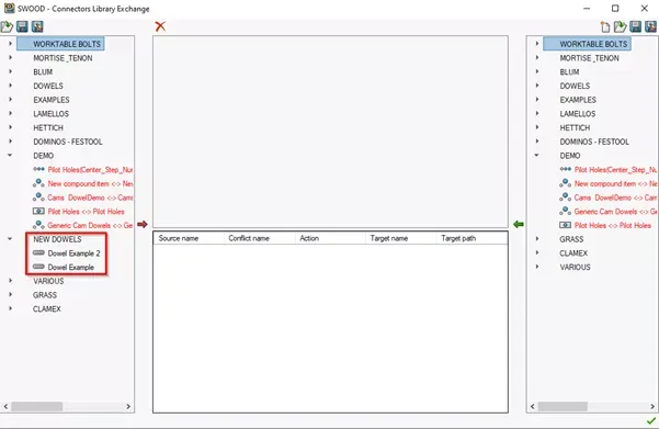 Demo 文件夹下的所有项目在两个库中均存在
