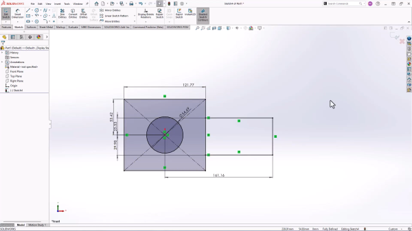SOLIDWORKS 中锁定草图的 4种方法防误改、保规范！