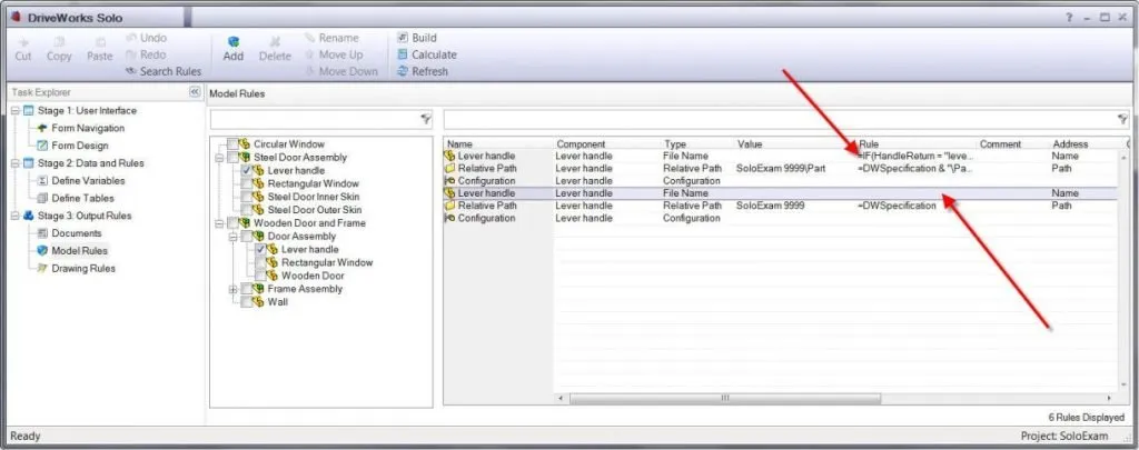 定义规则用于DriveWorks自动化 定义规则用于DriveWorks自动化