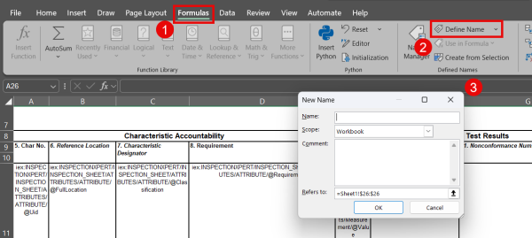 在Excel中添加页脚行的名称