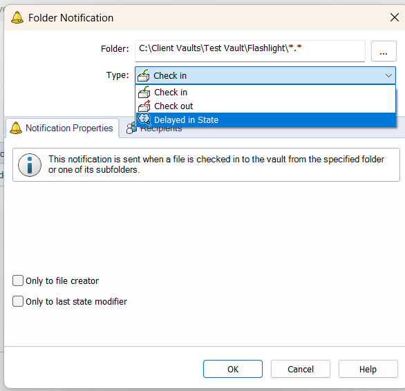 设置延迟入州通知