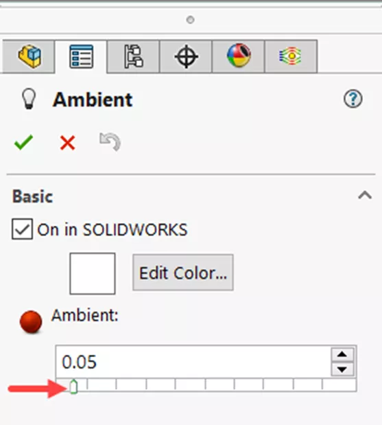 提高环境光强度