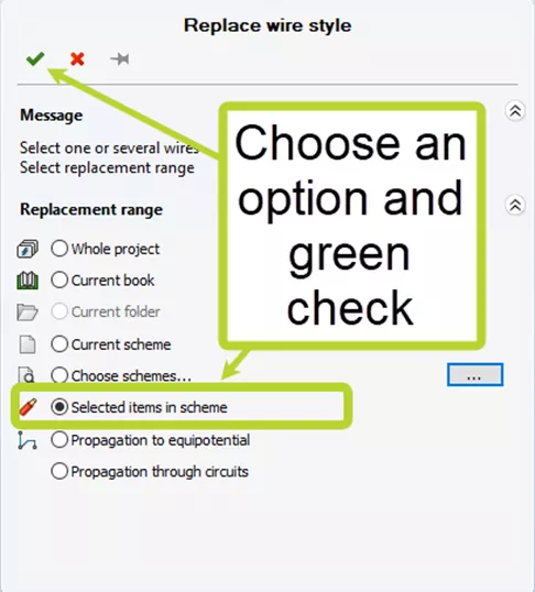 点击绿色对勾确认。
