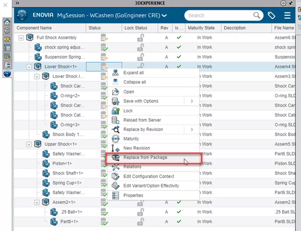 选择从数据包替换，加载修改内容并重建模型。