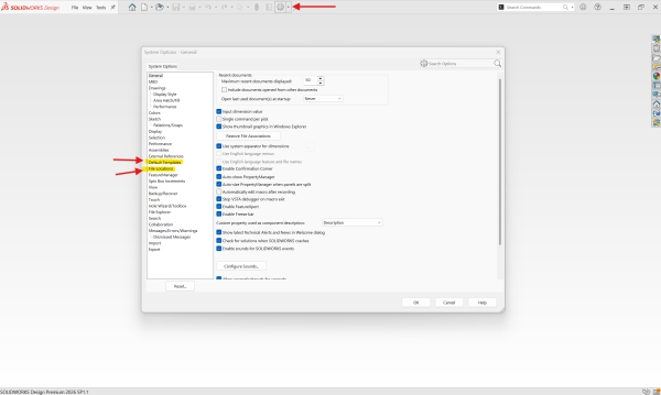 SOLIDWORKS 中模板的两个位置