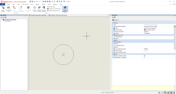 带有插入点的终端符号