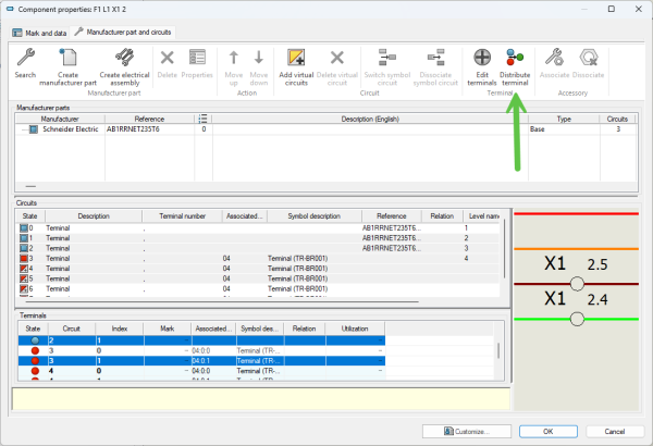 在SOLIDWORKS Electrical中使用分布式终端