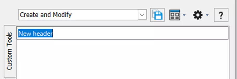 在空白选项板中单击鼠标右键，选择添加标题，新建标题默认名为新标题，修改为尺寸标注