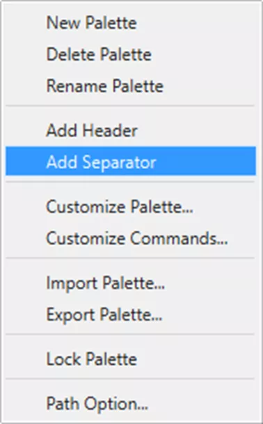 在新建标题下方单击鼠标右键，选择添加分隔条