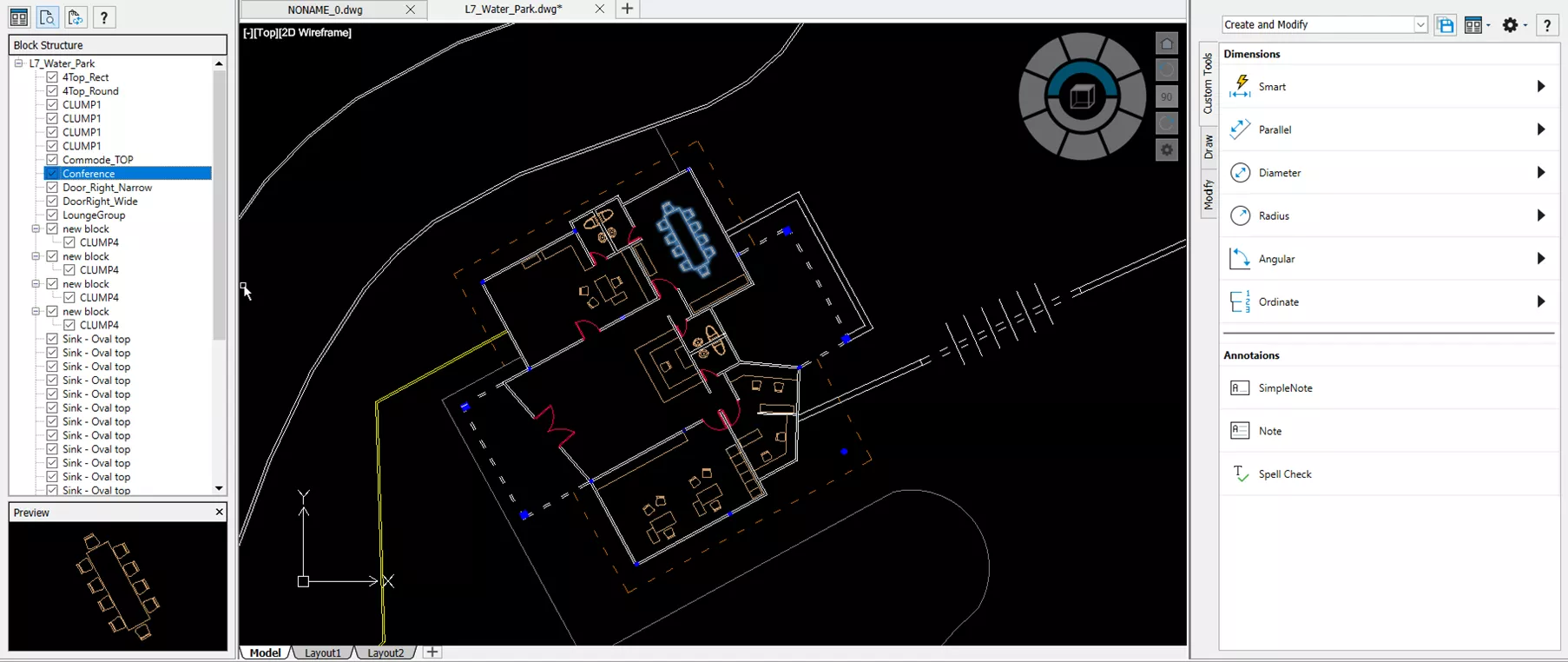 熟练掌握DraftSight 工具选项板