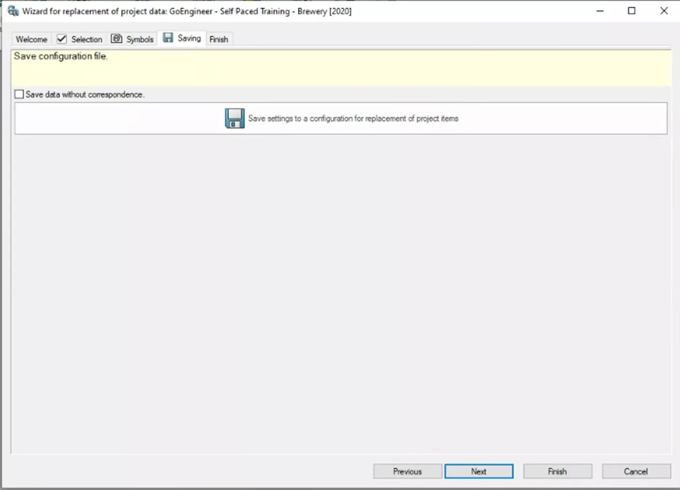 选定所有需替换的对象后，点击下一步进入保存选项卡