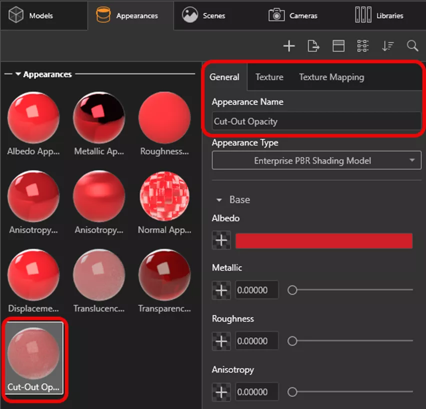 使用裁切不透明度值 0.5 演示效果。