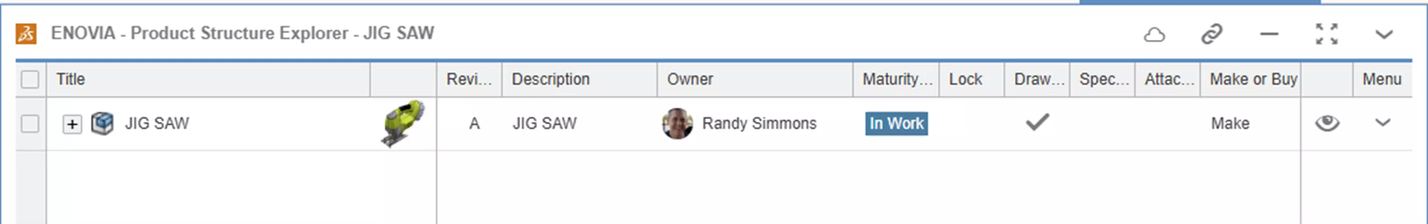选中装配体的顶层节点（选中后会高亮为蓝色）