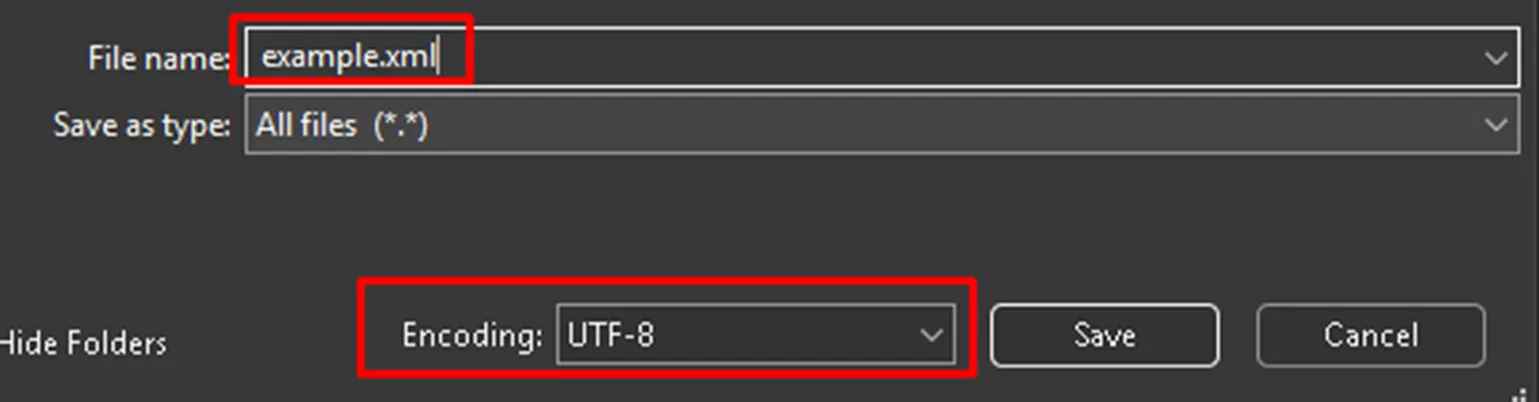 修正文件头编码，按正确编码重新保存文件。