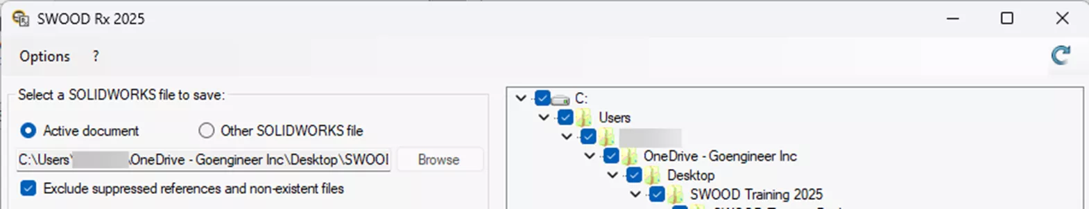 通过浏览计算机文件夹，自主选择需要打包的目标文件。