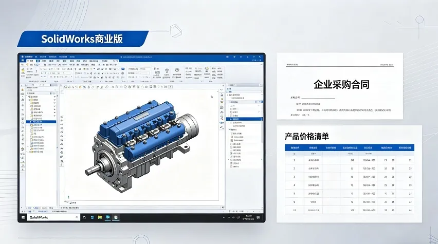 SOLIDWORKS商业版企业采购2026指南:真实落地价+最优省钱采购方案