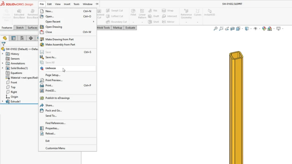 在 SOLIDWORKS 设计环境中直接提供类 PLM 的内置保护能力
